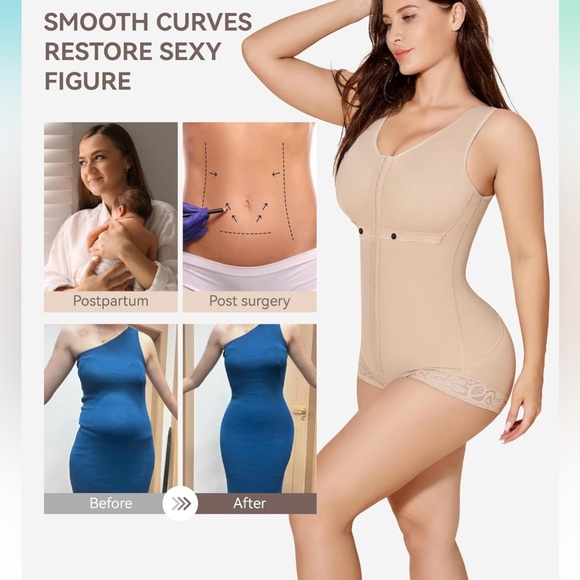 M MYODRESS Fajas Colombianas Tummy Tuck Compression Garment for Women Waist - Picture 6 of 6